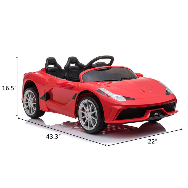 Kids Electric Ride On Car with Remote Control Red