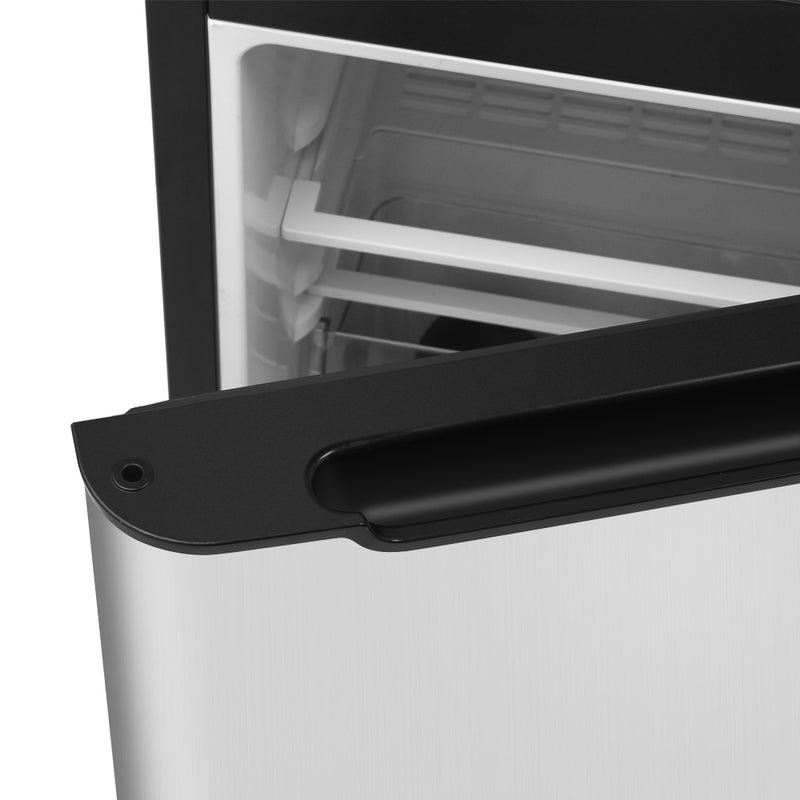 Household Refrigerator Double Doors Black