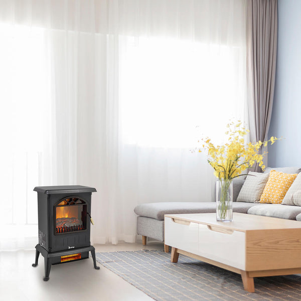 Infrared Heater Electric Fireplace Portable Stove