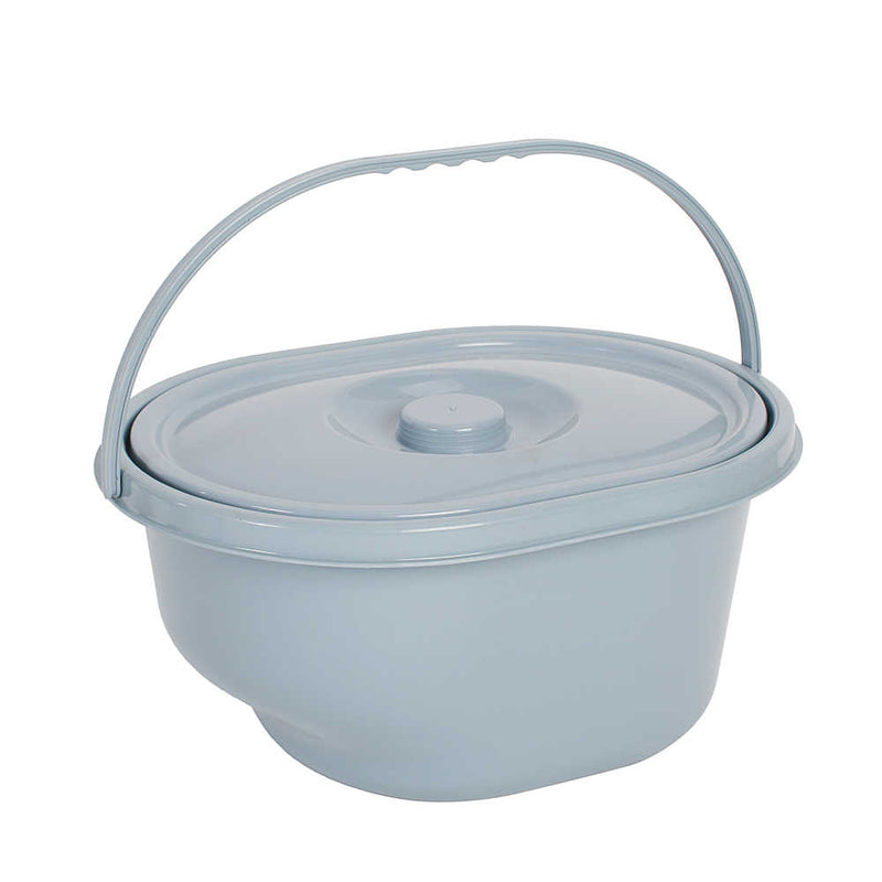 4 in 1 Multifunctional Aluminum Elder People Commode Chair Bath Chair Light Blue