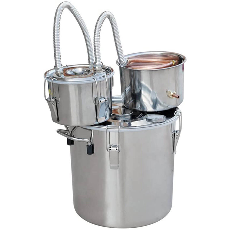 5 Gallon 20 L Alcohol Distiller Boiler Water Home Distiller Wine Making Kit