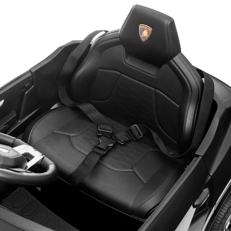 Small Lamborghini Ride On Car Dual Drive Remote Control Black