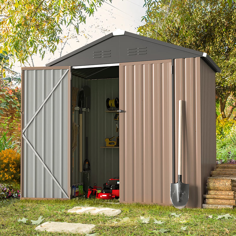 6 x 4 ft. Outdoor Metal Storage