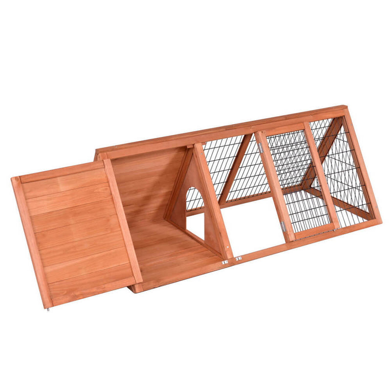 50 inches Wooden Rabbit Guinea Pig Hutch Wooden Rabbit Guinea Pig House