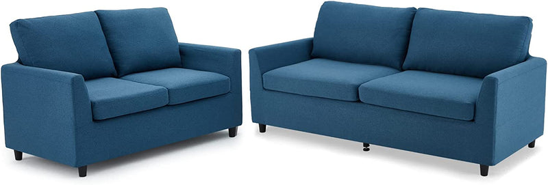 2 Piece Sofa Set  Blue