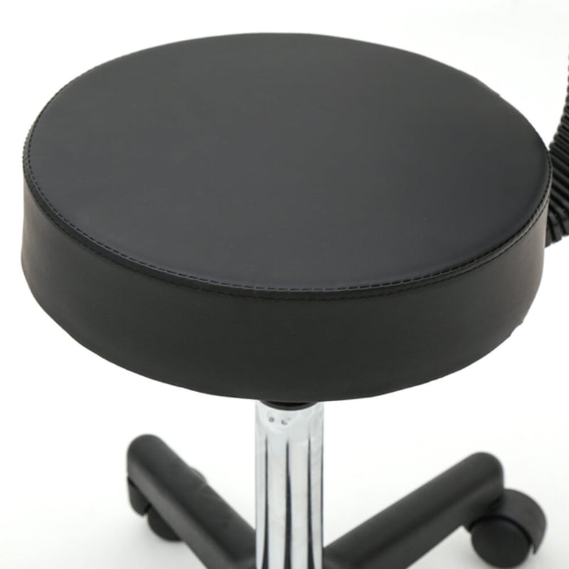 Adjustable Hydraulic Rolling Swivel Salon Stool Chair Black