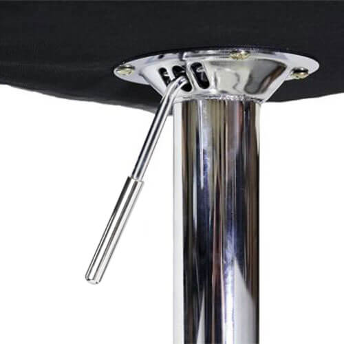 Adjustable Height Barstool Counter Dining Chairs Black