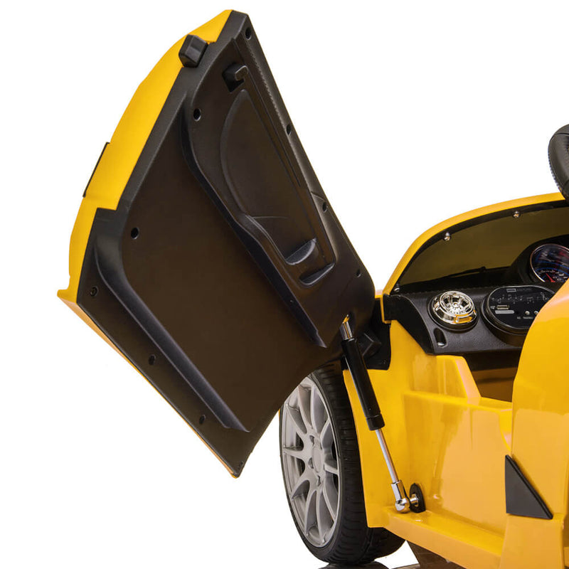 Kids Electric Ride On Car with Remote Control Yellow