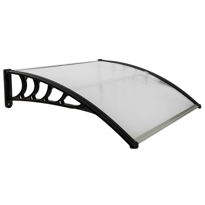 40" x 40" Front Door Awnings Canopies, Polycarbonate Window Awning Cover, Patio Eaves Canopy Decorator