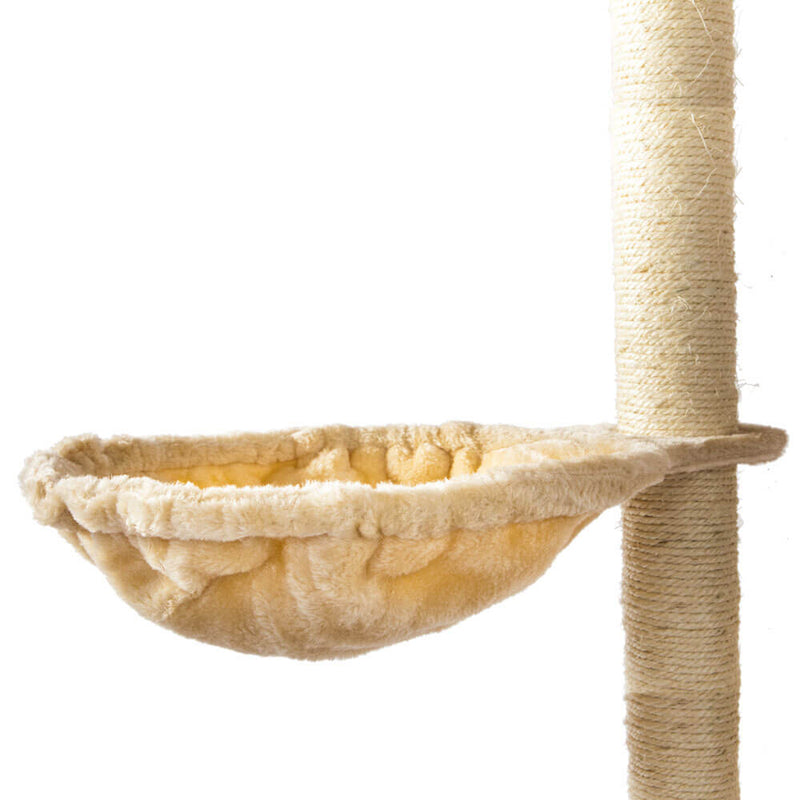Solid Cute Sisal Rope Plush Cat Climb Tree Cat Tower, 80 inches