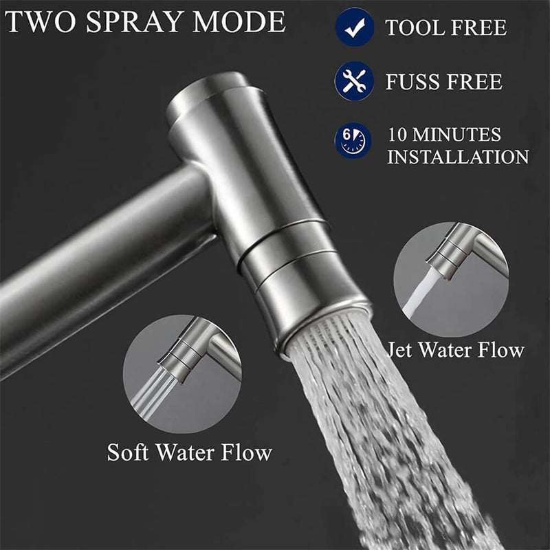 Premium Handheld Toilet Sprayer Bidet Set for Baby Cloth Diaper Sprayer Attachment