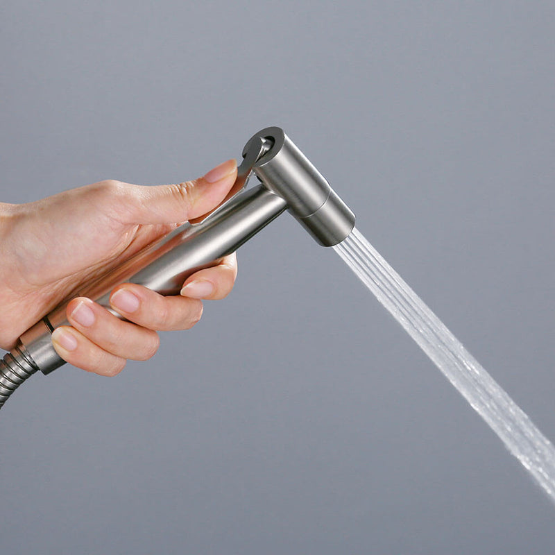 Handheld Toilet Bidet Sprayer Set Kit Stainless Steel Hand Bidet Faucet