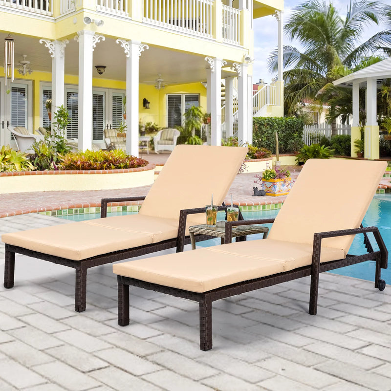 Adjustable Outdoor Chaise