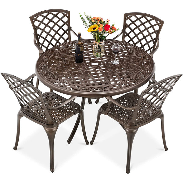 5 Pieces Patio Dining Set