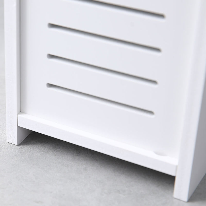 Paper Towel Storage Narrow Cabinet 26.5inches High Pvc