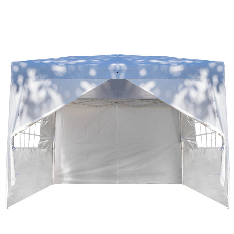 Waterproof Folding Canopy Tent with Two Doors & Two Windows 10 x 10 ft