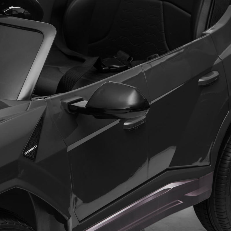 Small Lamborghini Ride On Car Dual Drive Remote Control Black