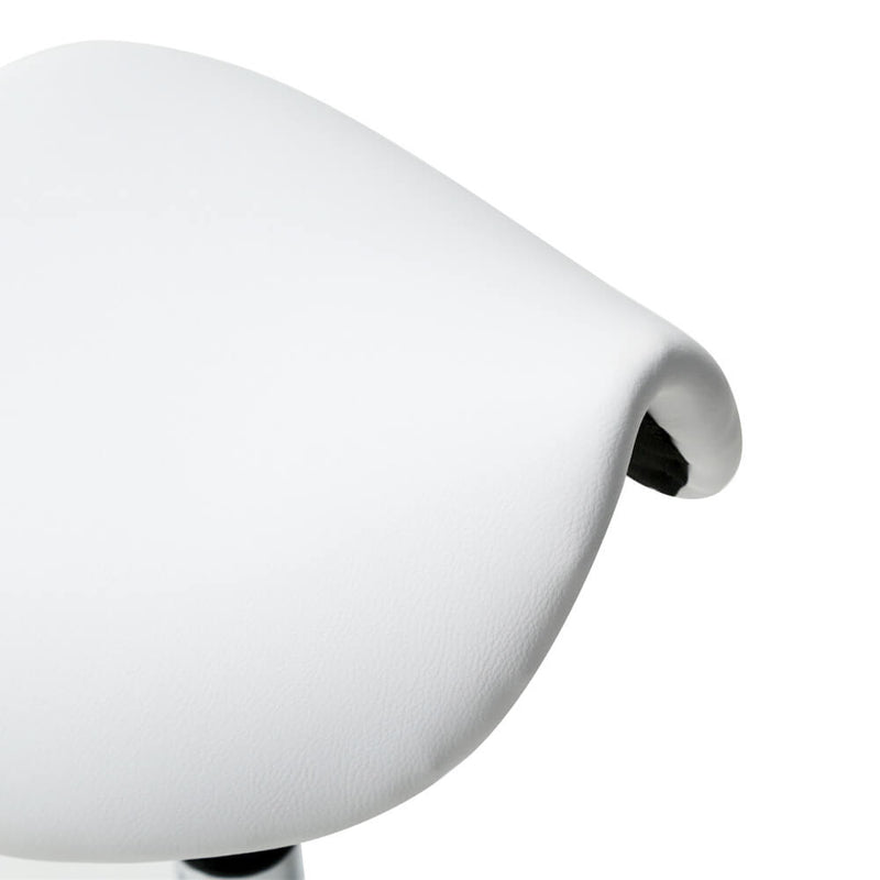 Salon Stool 360 Rotation Hydraulic Stool White