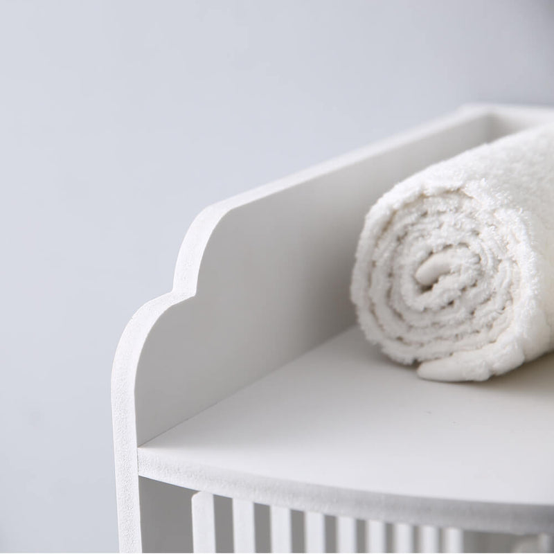 Simple Bathroom Corner Shelf