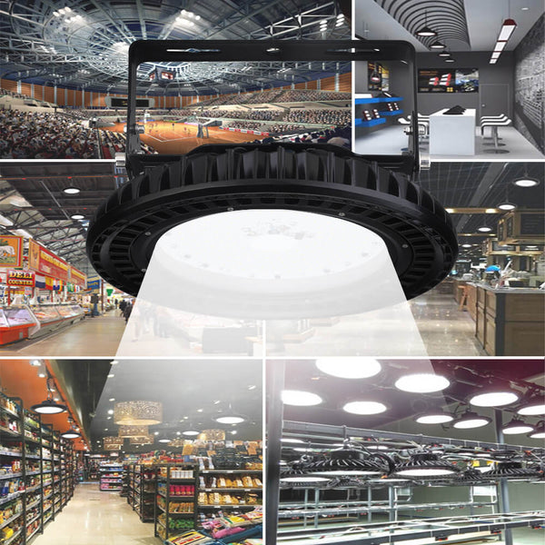 150W UFO LED High Bay Light Factory Warehouse Gym Shed Lighting Industrial Lamp
