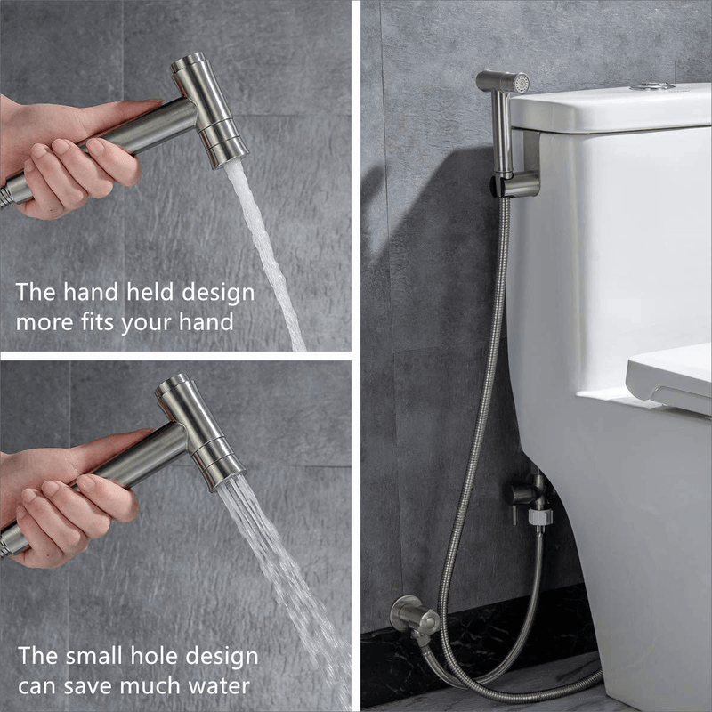 Pet Shower Jet Cloth Diaper Sprayer Hand Held Bidet Sprayer for Toilet
