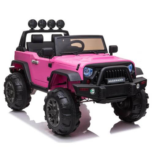 Kid Ride On Car Truck SUV With Parental Remote Control Pink