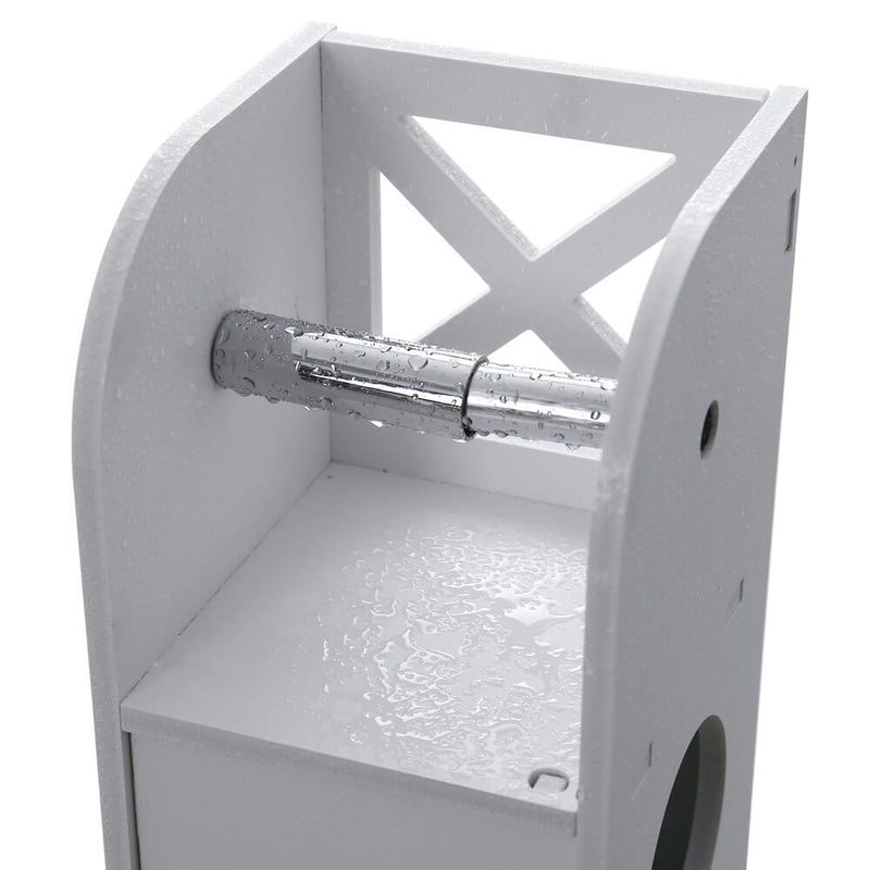 Narrow Cabinet for PVC Toilet Paper Towel with Paper Roll