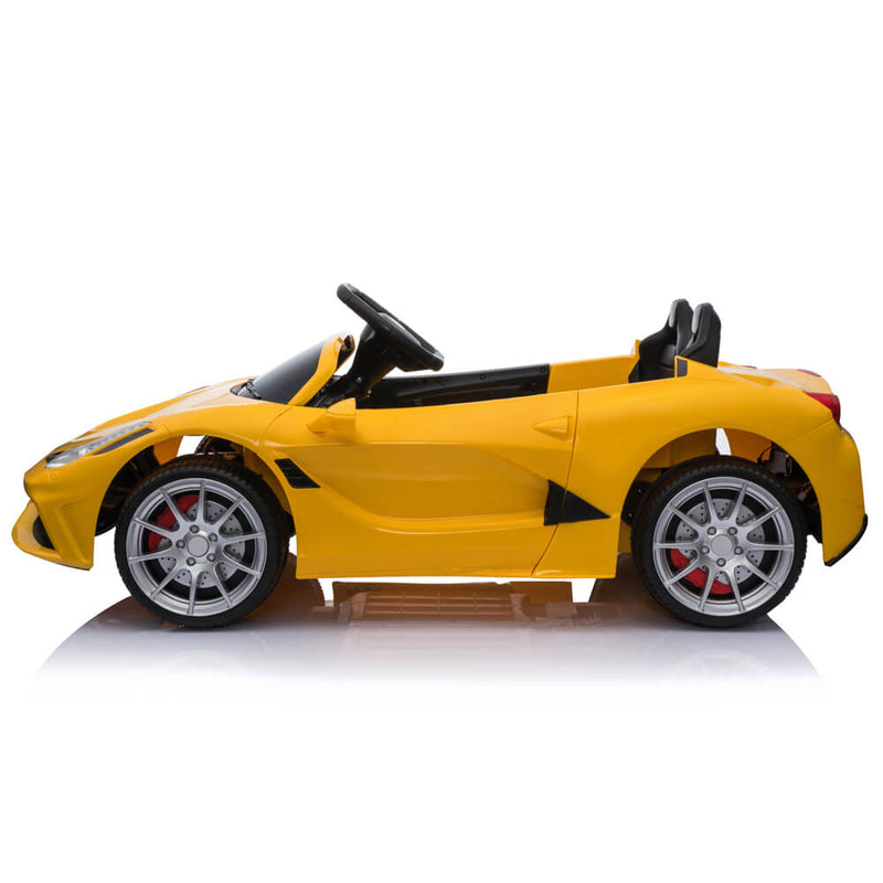 Kids Electric Ride On Car with Remote Control Yellow