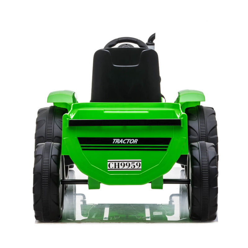John Deere Ground Force Toy Tractor with Trailer For Kids Green