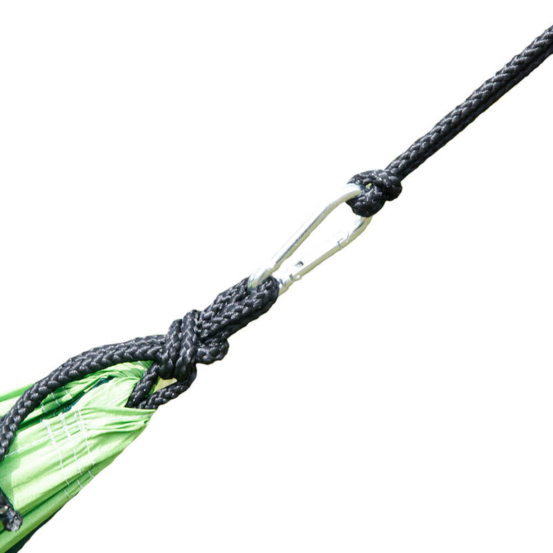 Nylon Parachute Fabric Double Hammock Dark Green & Green