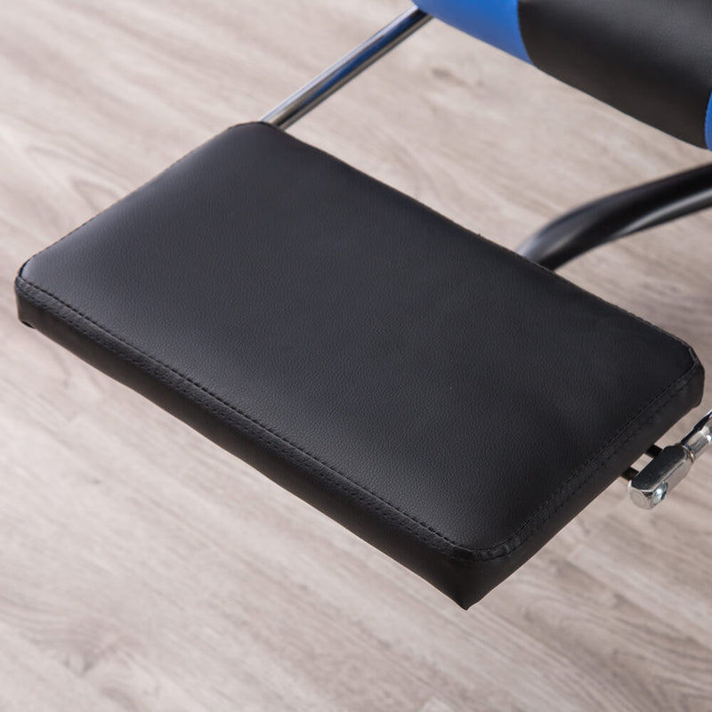 High Back Swivel Chair Racing Gaming Chair Office Chair Blue