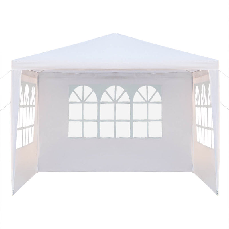 Three Sides Waterproof Tent with Spiral Tubes, 10 x 10 ft