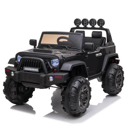 Kid Ride On Car Truck SUV With Parental Remote Control Black