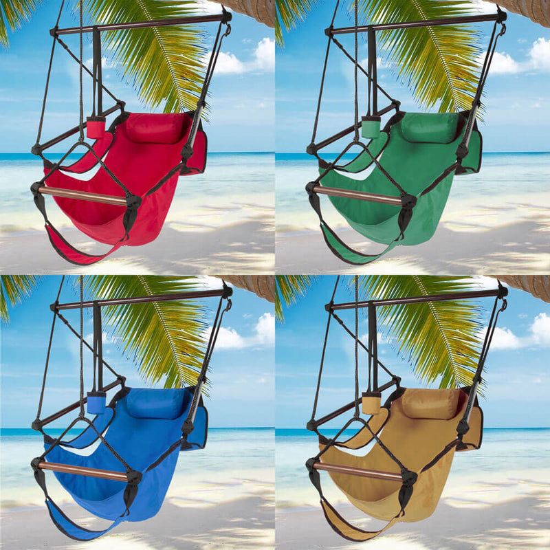 Well-equipped S-shaped Hook High Strength Assembled Hanging Seat Red