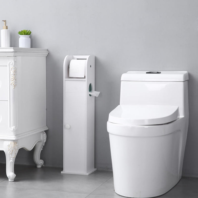 Narrow Cabinet for PVC Toilet Paper Towel with Paper Roll