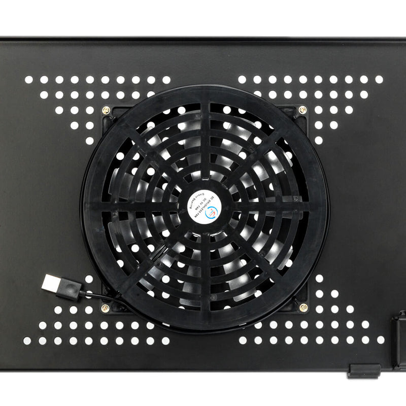 360-Degree Rotation Multifunctional Folding Table with Fan & Mouse