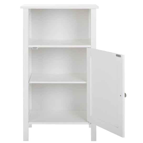 One Door Bathroom Cabinet White