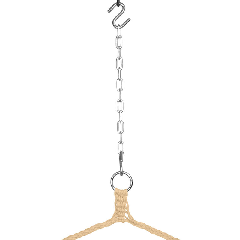 Hang Swing Chair Hammock Terylene Light Coffee