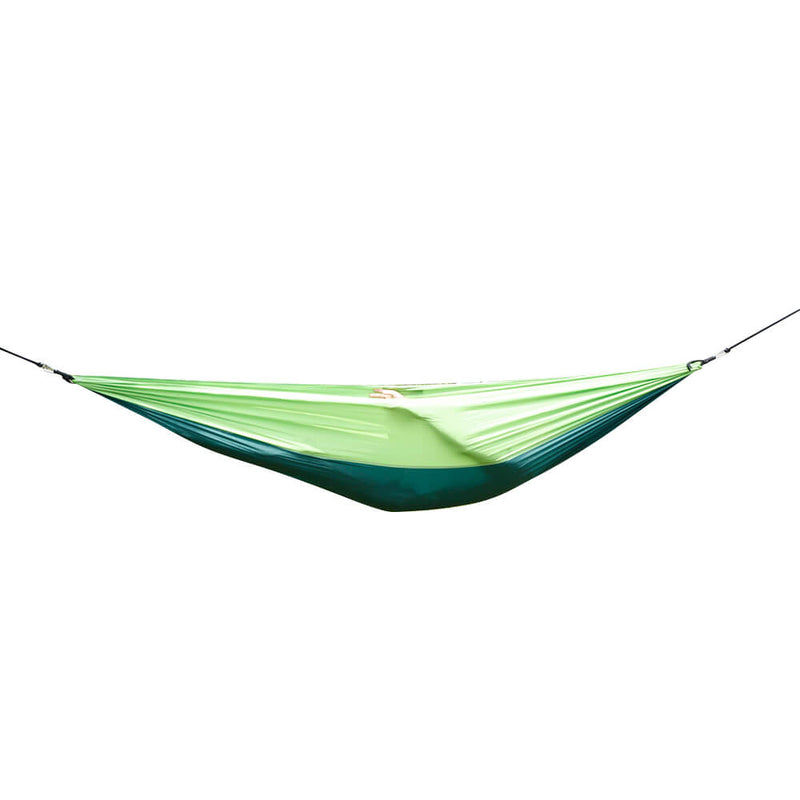 Nylon Parachute Fabric Double Hammock Dark Green & Green