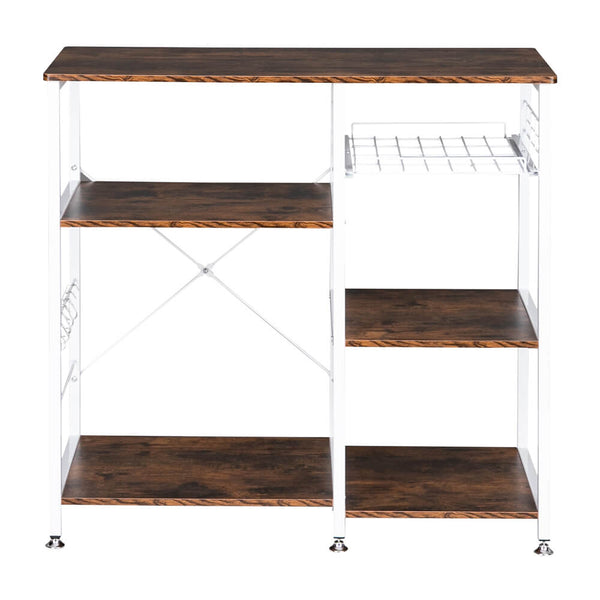 3-Tier Kitchen Baker's Rack Storage Cart Workstation Shelf