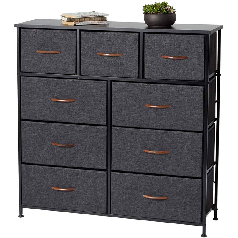 Dresser for Bedroom with 9 Drawers, Fabric Dresser Tower for Closets,Bedroom