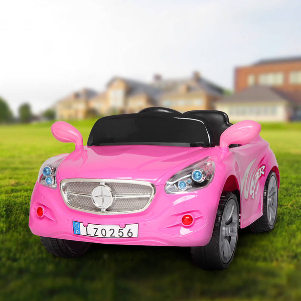 Electric Stroller Double Drive with 2.4G Remote Control Pink