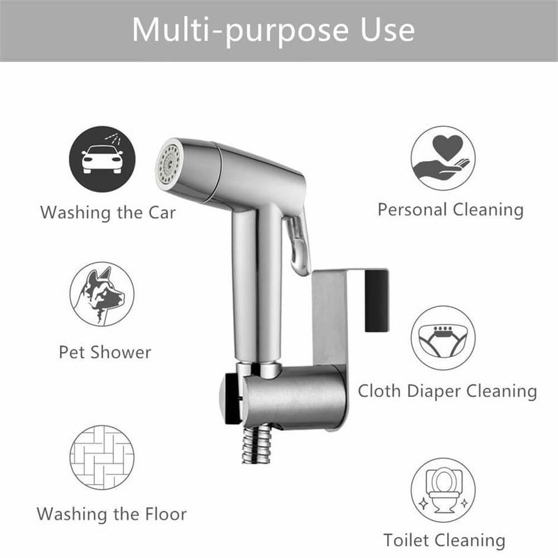 Bathroom Sprayer for Personal Hygiene Handheld Bidet Sprayer for Cloth Diaper Pet