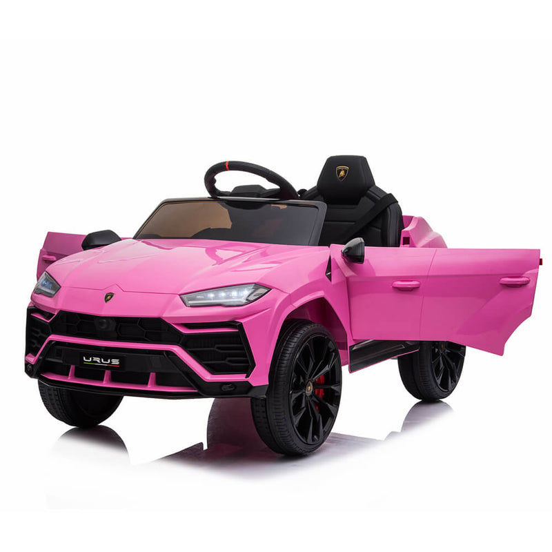 Small Lamborghini Ride On Car Dual Drive Remote Control Pink