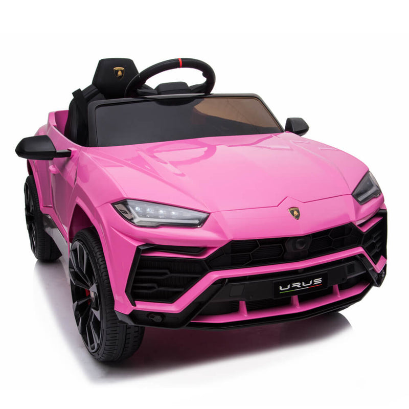 Small Lamborghini Ride On Car Dual Drive Remote Control Pink