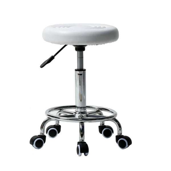 HOMCOM Tabouret Roulant Hydraulique de Salon Tattoo Massage Spa