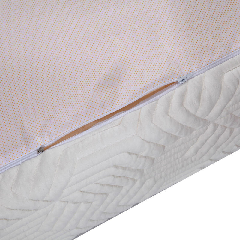 10" Four Layers COOL Medium Firm Memory Cotton Mattress with Two Pillow Punches