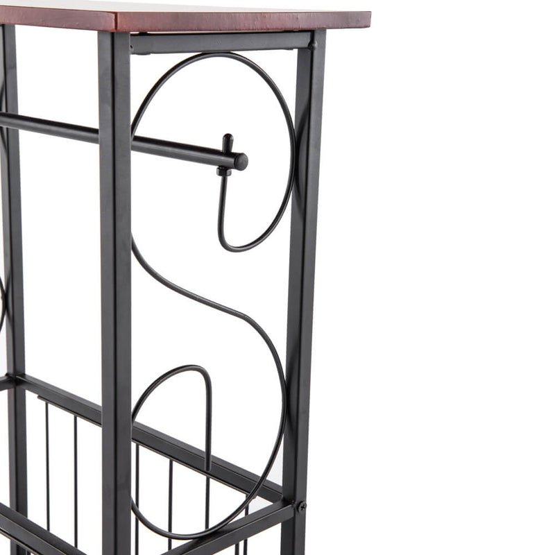 Multifunctional Table Shelves Side Coffee Table