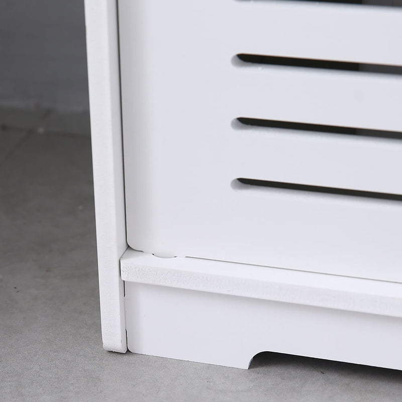 Single Door With Drawer Three Compartments High Storage Cabinet