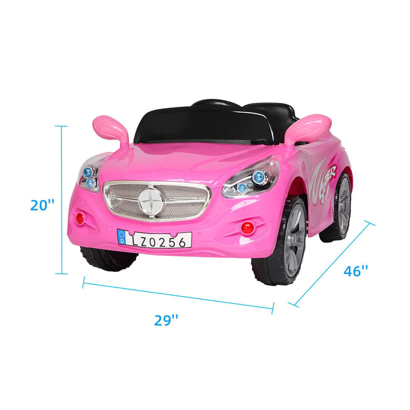 Electric Stroller Double Drive with 2.4G Remote Control Pink